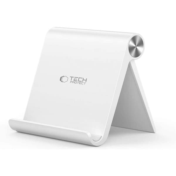 TECH-PROTECT Z1 UNIVERSAL STANDHOLDER TIL SMARTPHONE OG TABLET, HVID