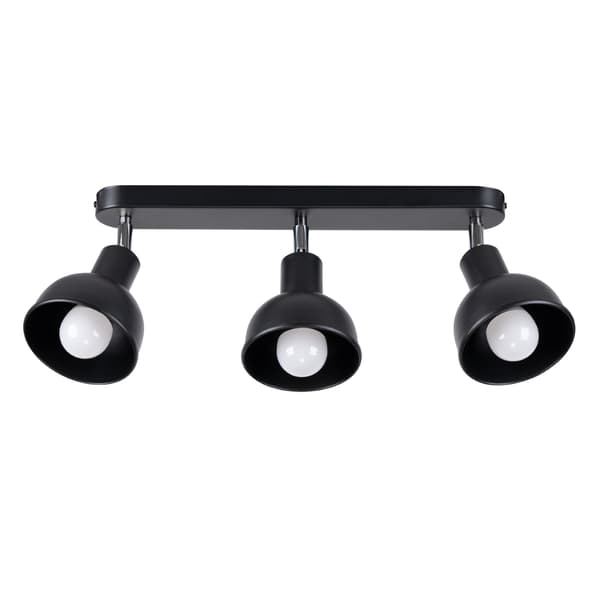 OPAL SPOTLAMPE 3 E27 SORT LUMILO 13.243.18