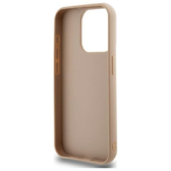 DKNY DKHCP15XPQDSLE iPhone 15 Pro Max 6.7 Beige/Beige Quilted Stack Logo