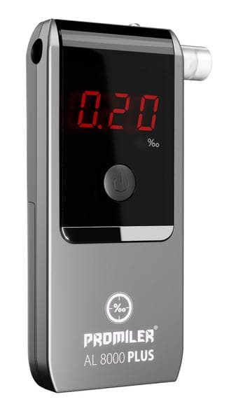 Promiler AL 8000 Plus – elektrokemisk alkometer