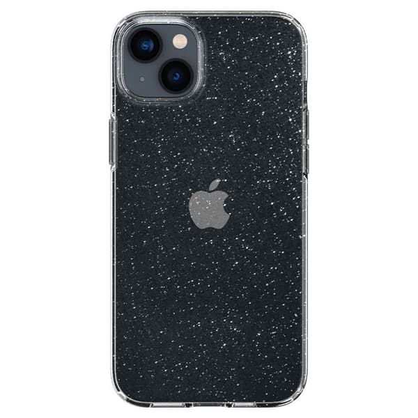 Spigen Liquid Crystal Glitter - Skal till iPhone 15 Plus / iPhone 14 Plus (Klart)
