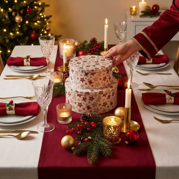 JULPLÅD 2 ST FÖR KAKOR, PEPPARKAKA, GODIS, STÄVER 20 cm