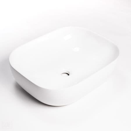 BELLA BORDVASKE 50,5X40,5 CM OVAL HVID