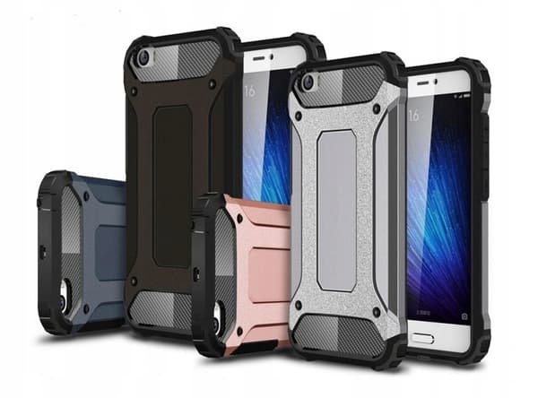 Armored Case For Xiaomi Redmi 4A Armor Case Hårt Bakstycke Vit