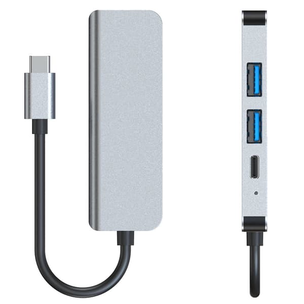 TECH-PROTECT V2-NAVADAPTER 4-I-1 GRÅ