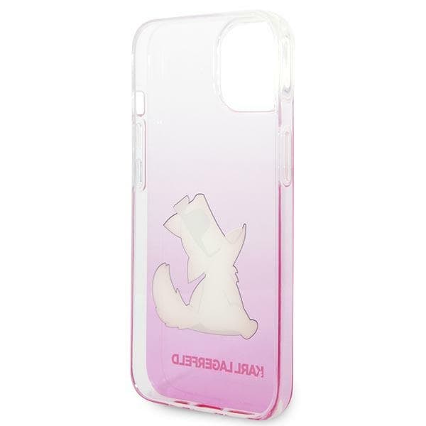 Karl Lagerfeld Choupette Fun solglasögon - iPhone 14 Plus-skal (rosa)