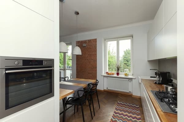 Stol öppen trädgård kök modern SPLIT Loft för vardagsrum och kök