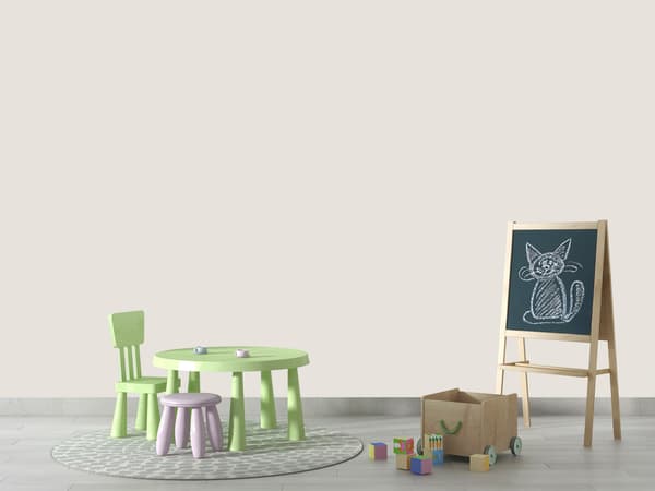 Pletresistent latexmaling farve hvid/grå H1276 10L mat