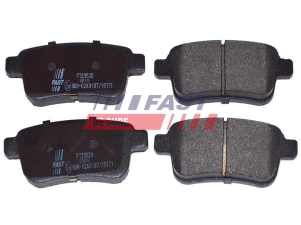 BAKRE BROMSBELÄGG FT29528 FAST