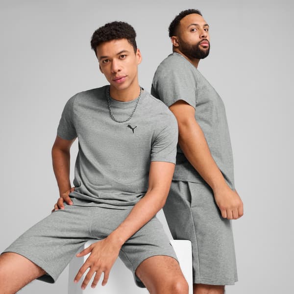 Puma ESS SMALL LOGO herr T-shirt grå 68253803 r M