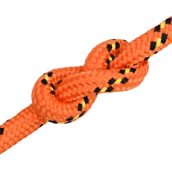 vidaXL Segelrep, Orange, 16 mm, 250 m, Polypropylen