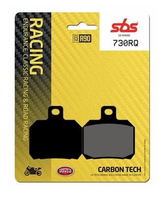 SBS bremseklodser KH266 Racing Carbon Tech sort til Aprilia 1000 RSV bag