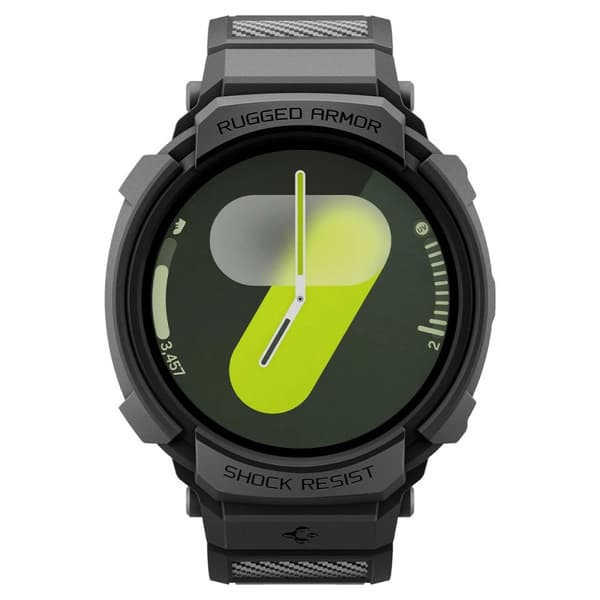 Spigen Rugged Armor Pro Rem til Samsung Galaxy Watch 8 40mm - Mat Sort
