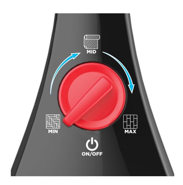 Vileda Steam XXL dampmoppe 40 cm, sort, 99,9% bakterier