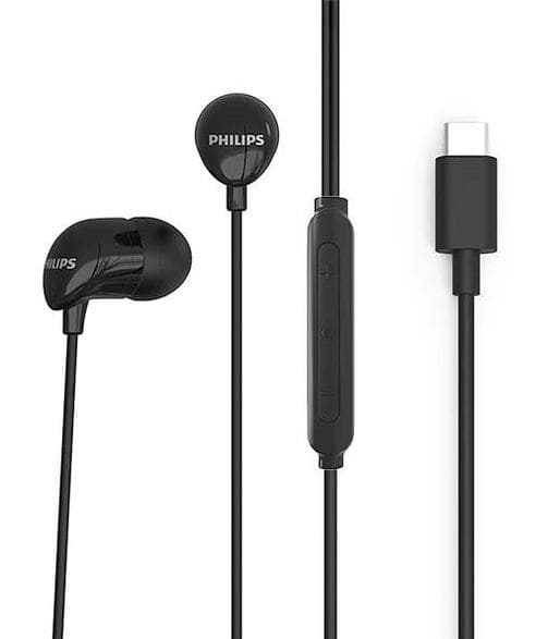 Trådbundna hörlurar PHILIPS TAE2146BK/00 Svart