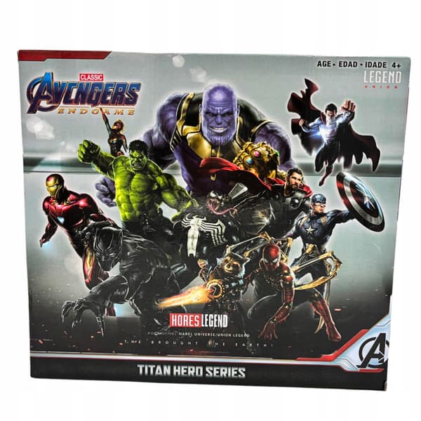 Spiderman-figur sett med mask leksak för barn Marvel + 3D-mask