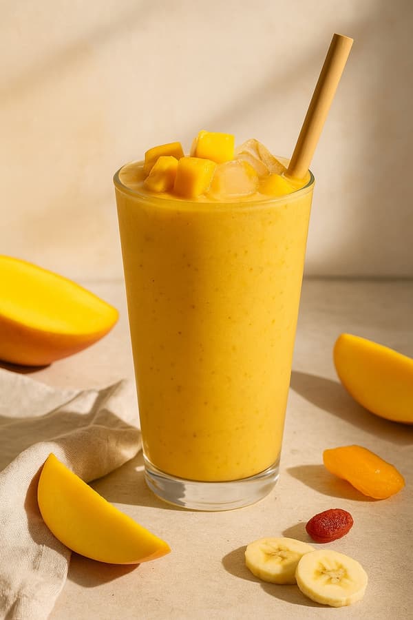 Sort te Sanselig Mango 50 g CEYLON Stor mængde mango 25% Løs te
