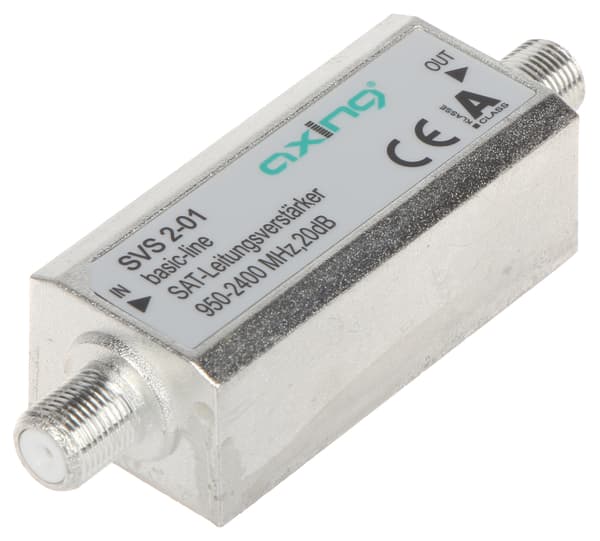 Satelliittivahvistin SVS-2-01 20dB aksiaalinen