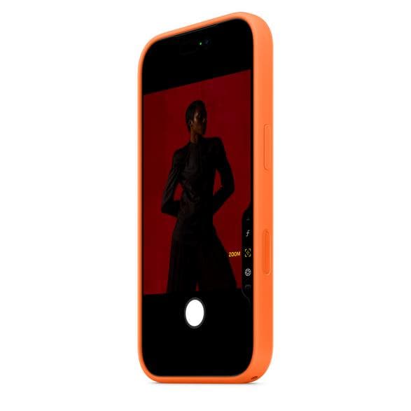 APPLE Silikone Etui med MagSafe til iPhone 17 Pro Orange MGFE4ZM/A