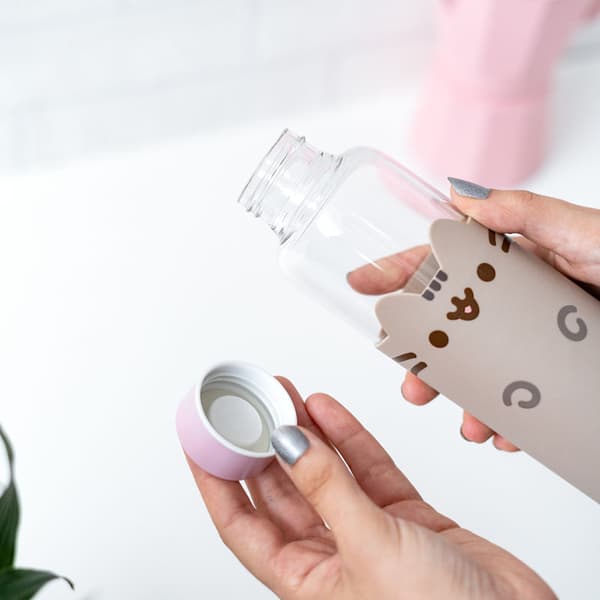 Pusheen - 500 ml glasvandflaske