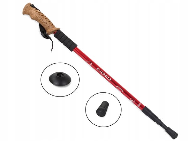 Nordic Walking -keppi KOREK 012 punainen (60) GAB_B