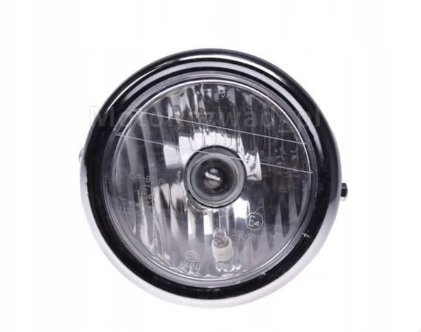 LAMPA Fram STRÅLKASTARE Moped Chopper KingWay