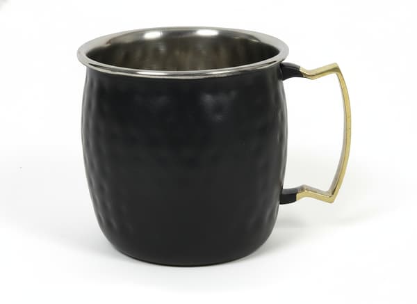 MUGG I ROSTFRITT STÅL 475 ML SVART BELÄGGNING