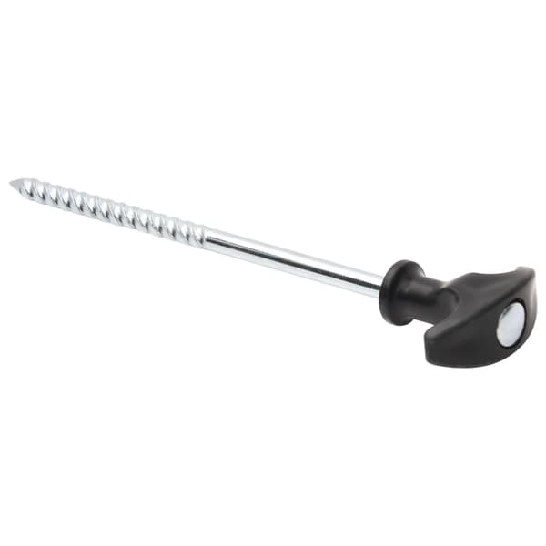 vidaXL Tältpinnar, 24 st, 20 cm, Ø7 mm, galvaniserat stål