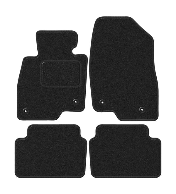 Velour bilmåtter til Mazda 6 GJ III stationvogn (2012-) anthracit