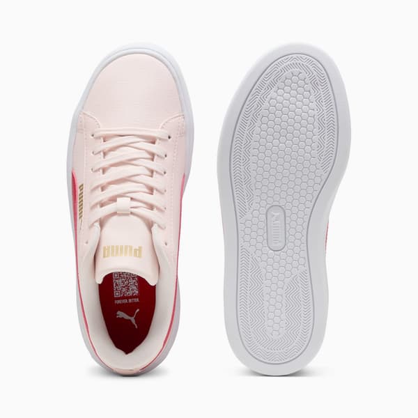 Puma SMASH PLATFORM V3 damesko, pink, 39075826, størrelse 37,5
