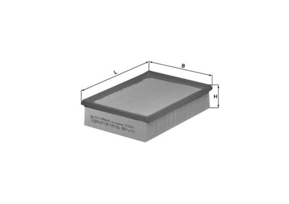 ILMANSUODATIN LX343 KNECHT