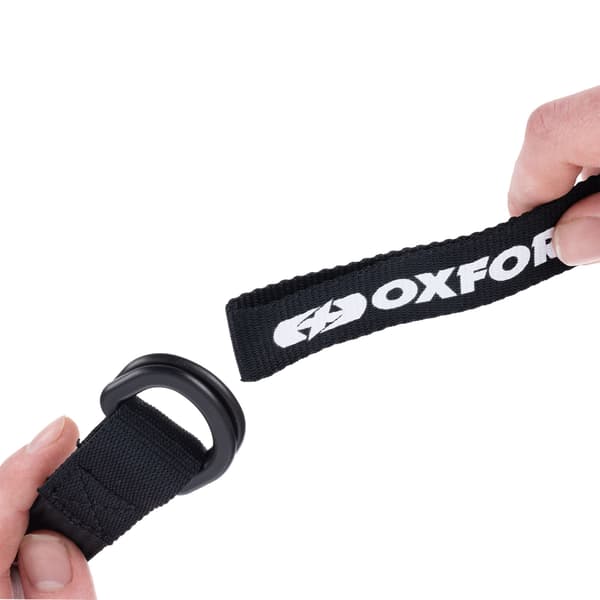 Oxford Atlas D-ring laststropper 26 mm x 1,2 m sorte