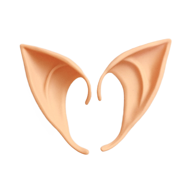 Elver Elf Ears Cosplay Pandebånd Lys 10 cm