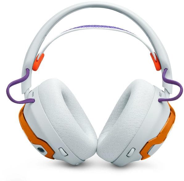 JBL Quantum 650 trådløse gaminghovedtelefoner grå-orange