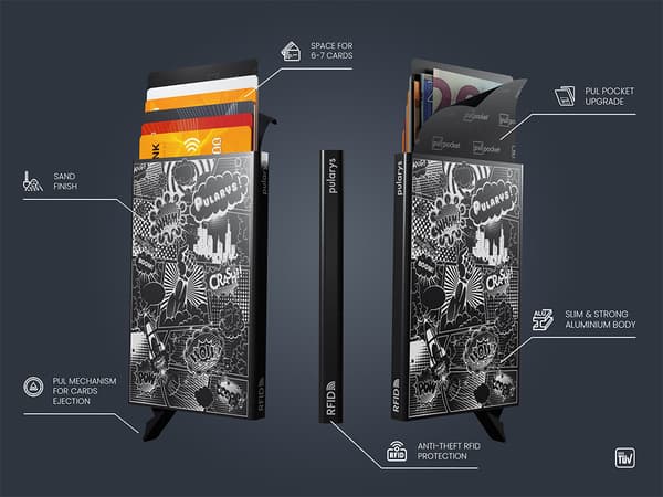 RFID ZEN kreditkortsfodral - ACTION COMICS