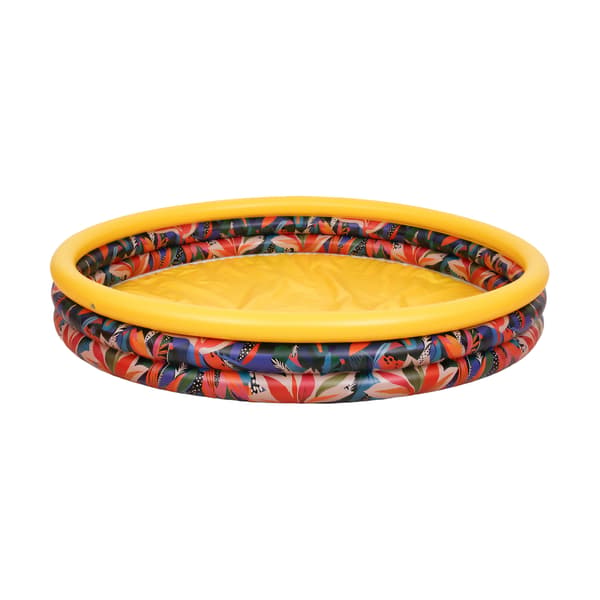 Sunclub uppblåsbar trädgårdspool 157x24cm 280L solida fläckar