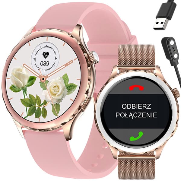 DAME SMARTWATCH Rubicon RNCF02 - OPKALD, EKSTRA REM (sr048b)