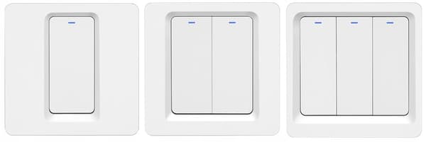 1-klicks ljusströmbrytare. ZigBee TUYA #fungerar utan N
