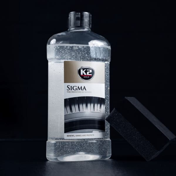 009081 K2 G157 SIGMA+Applicator Gel för däckglans 500ml