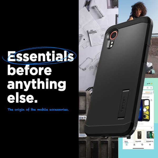 SPIGEN TOUGH ARMOR GALAXY XCOVER 7 SVART