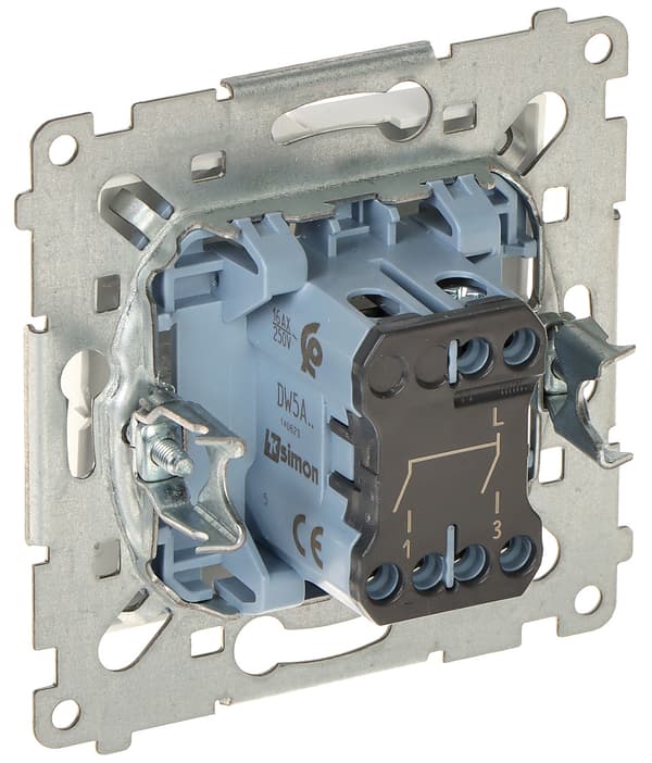 Dobbelt lysekroneafbryder DW5A.01/11-SIMON54 250V 16A