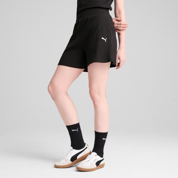 Puma ESS ELEVATED RIB 5 dameshorts sort 68502601 r M