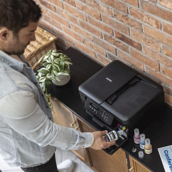 BROTHER DCP-T735DW Wi-Fi Duplex Inkjet Multifunktionsprinter Automatisk dokumentføder (ADF)