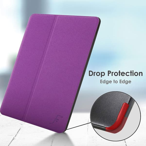 ETUI TIL APPLE IPAD PRO 12.9" 5/4/3. generation 2021/2020/2018 LILLA LUKKET