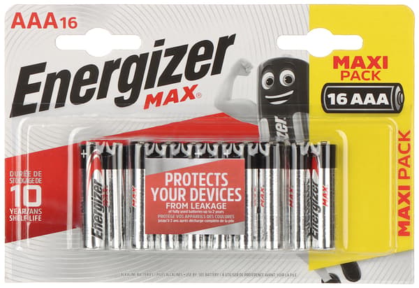 Energizer Alkaline AAA-paristo 16 kpl