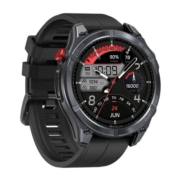 Zeblaze Stratos 4 Smartklocka (Svart)