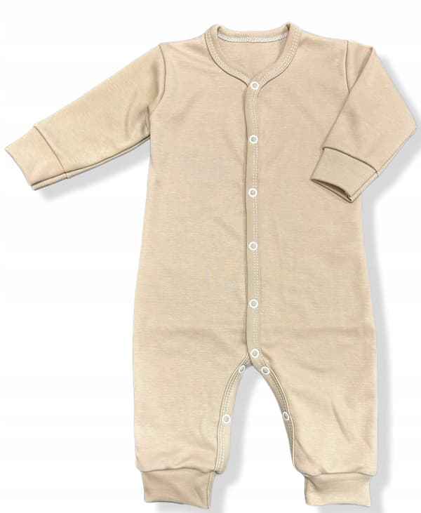 Rompers 74 knappet romper uden fødder pyjamas rompers beige