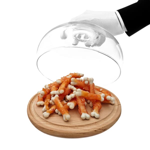 Mersjö kalkstensbitars hundbitar med kyckling, spannmålsfri, 500g