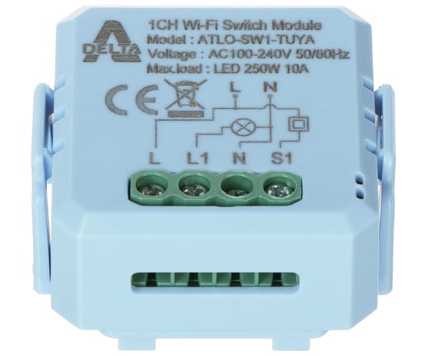 ATLO-SW1-TUYA Wi-Fi Smart LED-lyscontroller, Tuya Smart