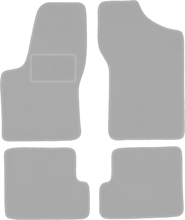 Grå bilmåtter til: Fiat Seicento hatchback (1998-2010)